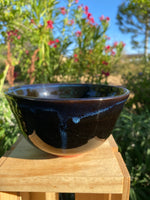 Blue fire bowl