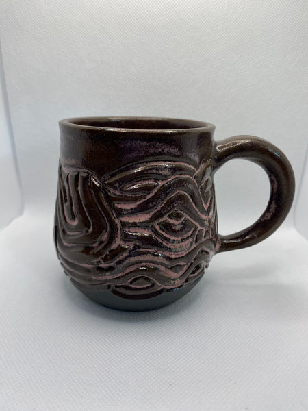 Sunburst lines mug